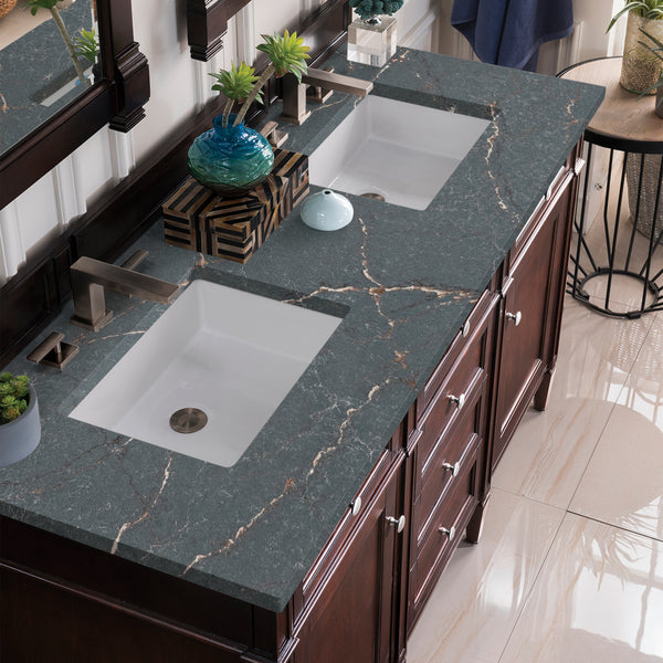 James Martin Brittany 60" Double Vanity with 3 CM Countertop