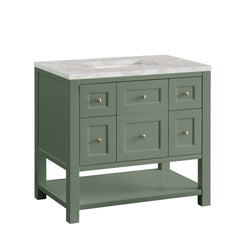 James Martin Breckenridge 36" Single Vanity w/ 3CM Countertop
