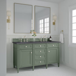 James Martin Brittany 60" Double Vanity with 3 CM Countertop