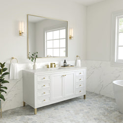 James Martin Chicago 60" Single Vanity with 3 CM Countertop
