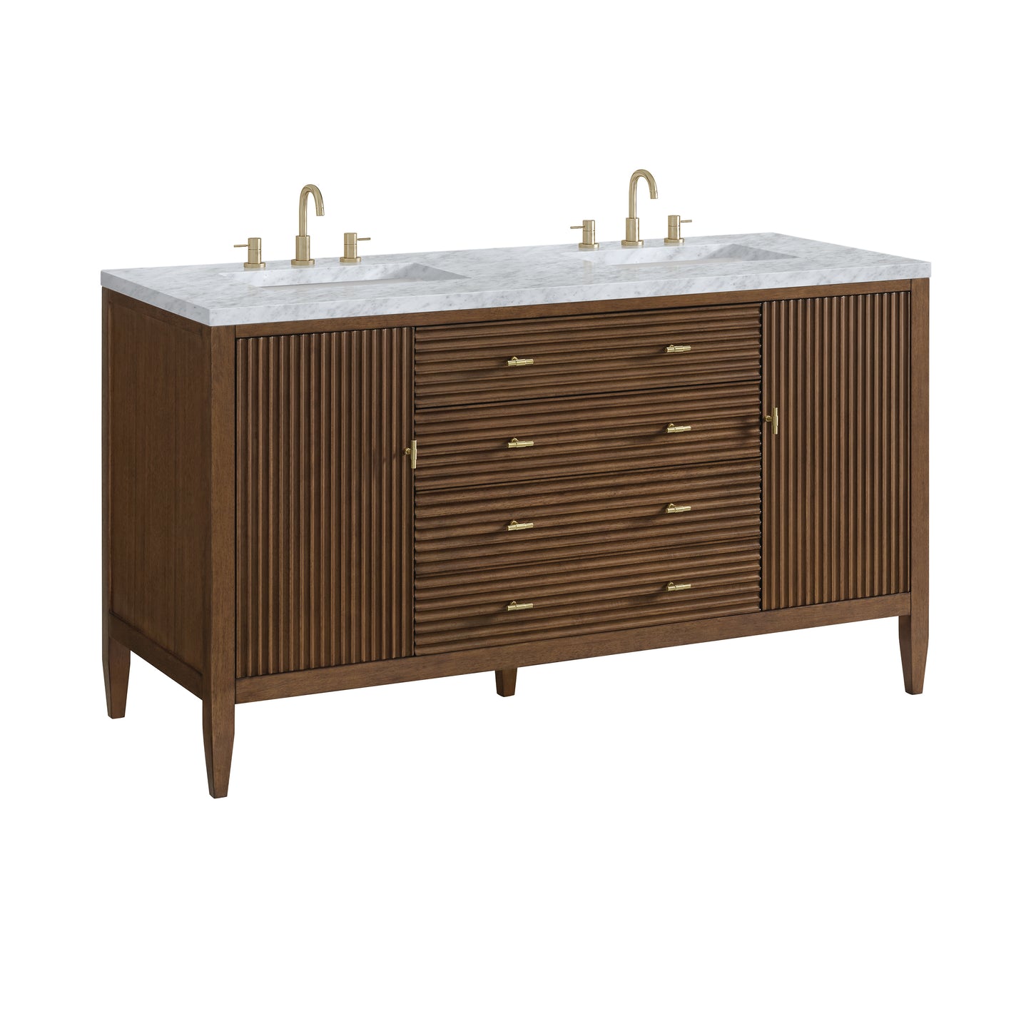 James Martin Myrrin 60" Double Vanity with 3 CM Countertop