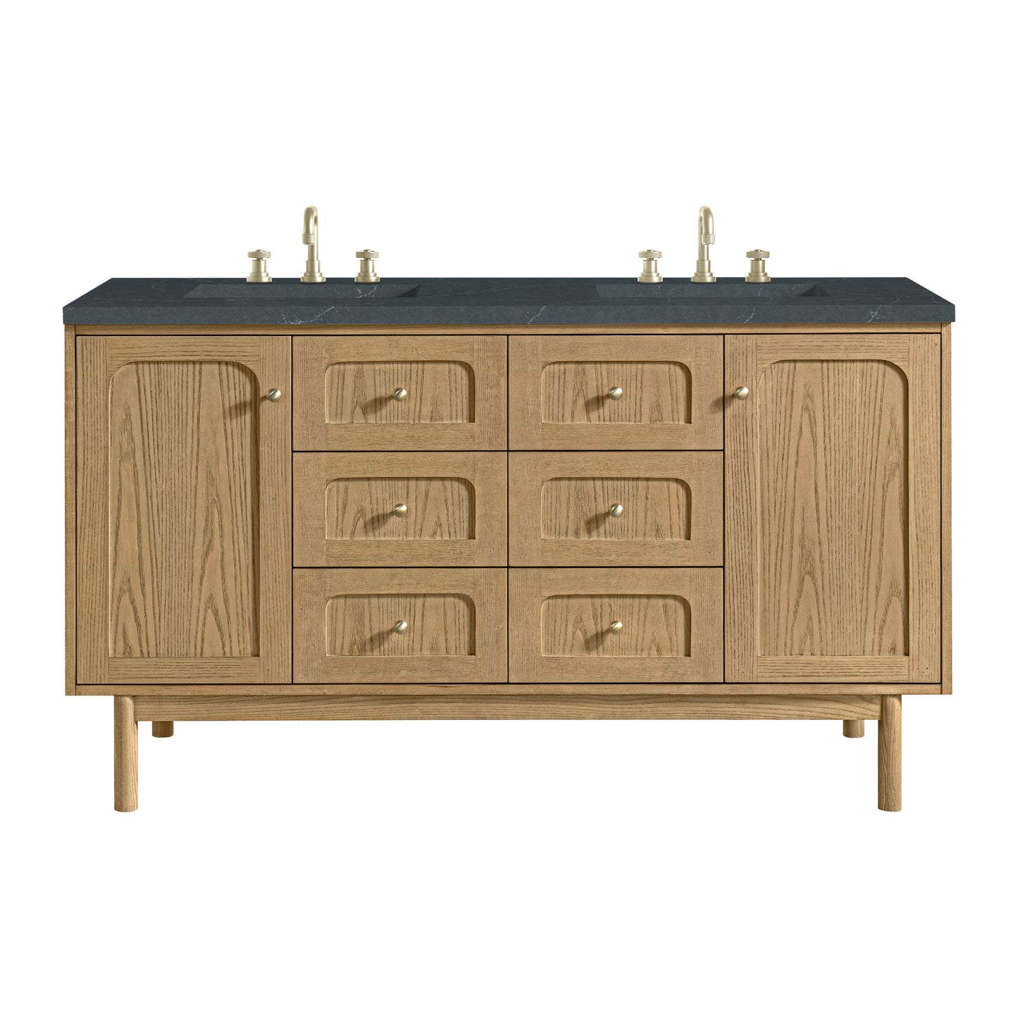 James Martin Laurent 60" Double Vanity with 3 CM Countertop