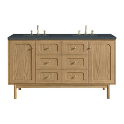 James Martin Laurent 60" Double Vanity with 3 CM Countertop