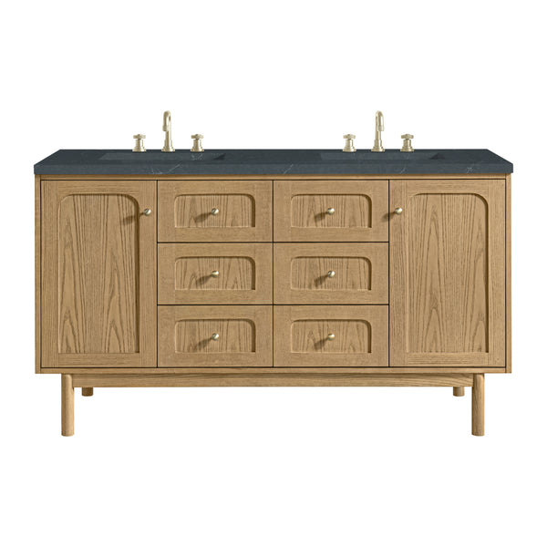 James Martin Laurent 60" Double Vanity with 3 CM Countertop