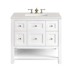 James Martin Breckenridge 36" Single Vanity w/ 3CM Countertop