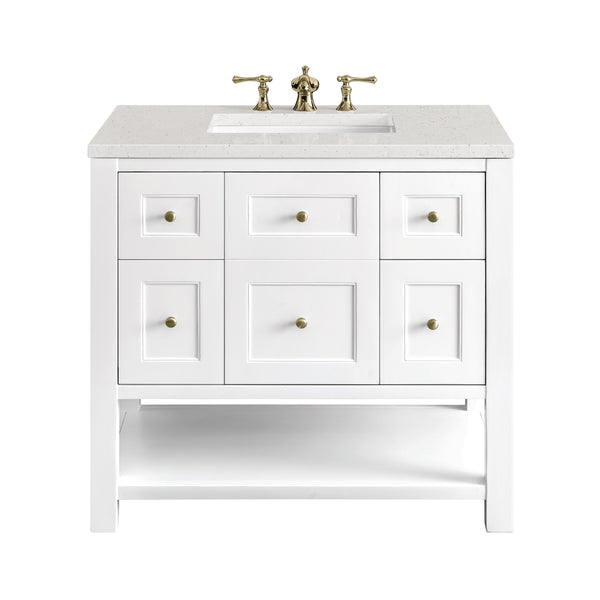 James Martin Breckenridge 36" Single Vanity w/ 3CM Countertop