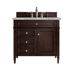 James Martin Brittany 36" Single Vanity with 3 Countertop