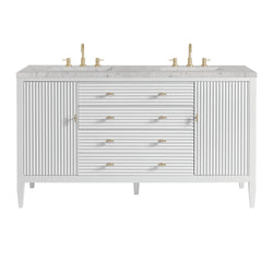 James Martin Myrrin 60" Double Vanity with 3 CM Countertop