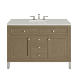 James Martin Chicago 48" Single Vanity with 3 CM Countertop