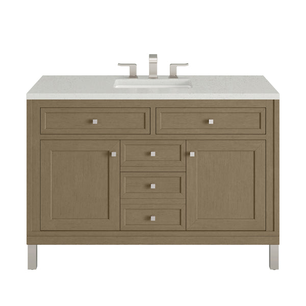 James Martin Chicago 48" Single Vanity with 3 CM Countertop