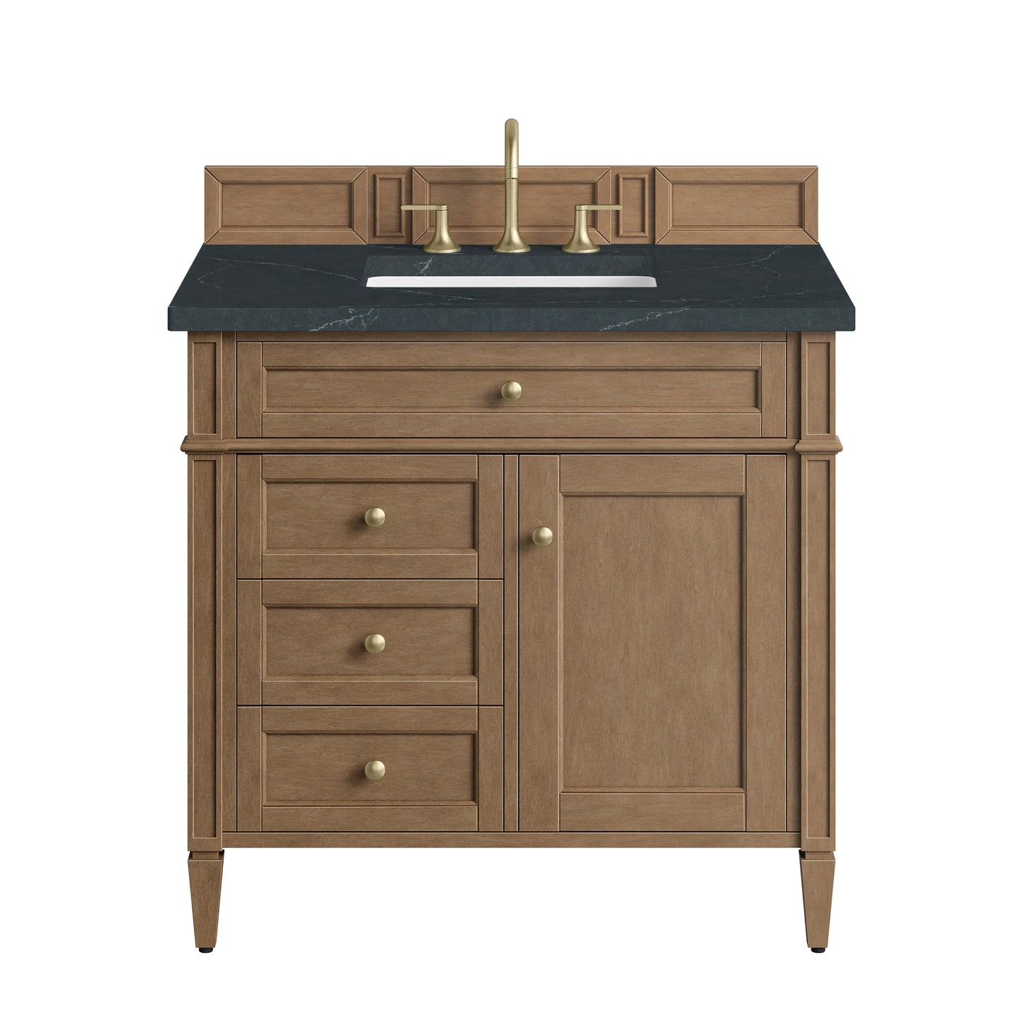 James Martin Brittany 36" Single Vanity with 3 Countertop
