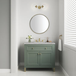 James Martin Chicago 36" Single Vanity with 3 CM Countertop