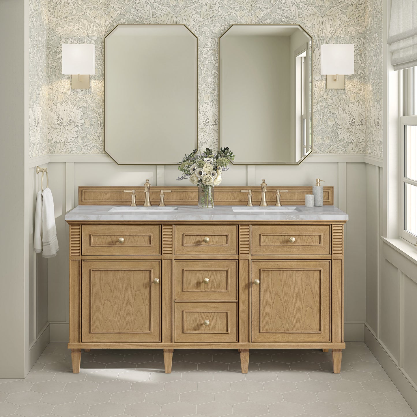 James Martin 60" Lorelai Double Vanity