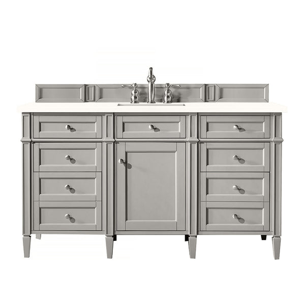 James Martin Brittany 60" Single Vanity with 3 CM Countertop