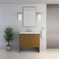James Martin Hudson 36" Single Vanity with 3 CM Countertop