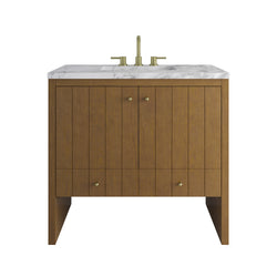 James Martin Hudson 36" Single Vanity with 3 CM Countertop