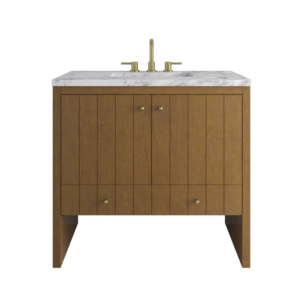 James Martin Hudson 36" Single Vanity with 3 CM Countertop