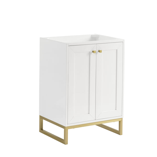James Martin Chianti Single Cabinet with Metal Base