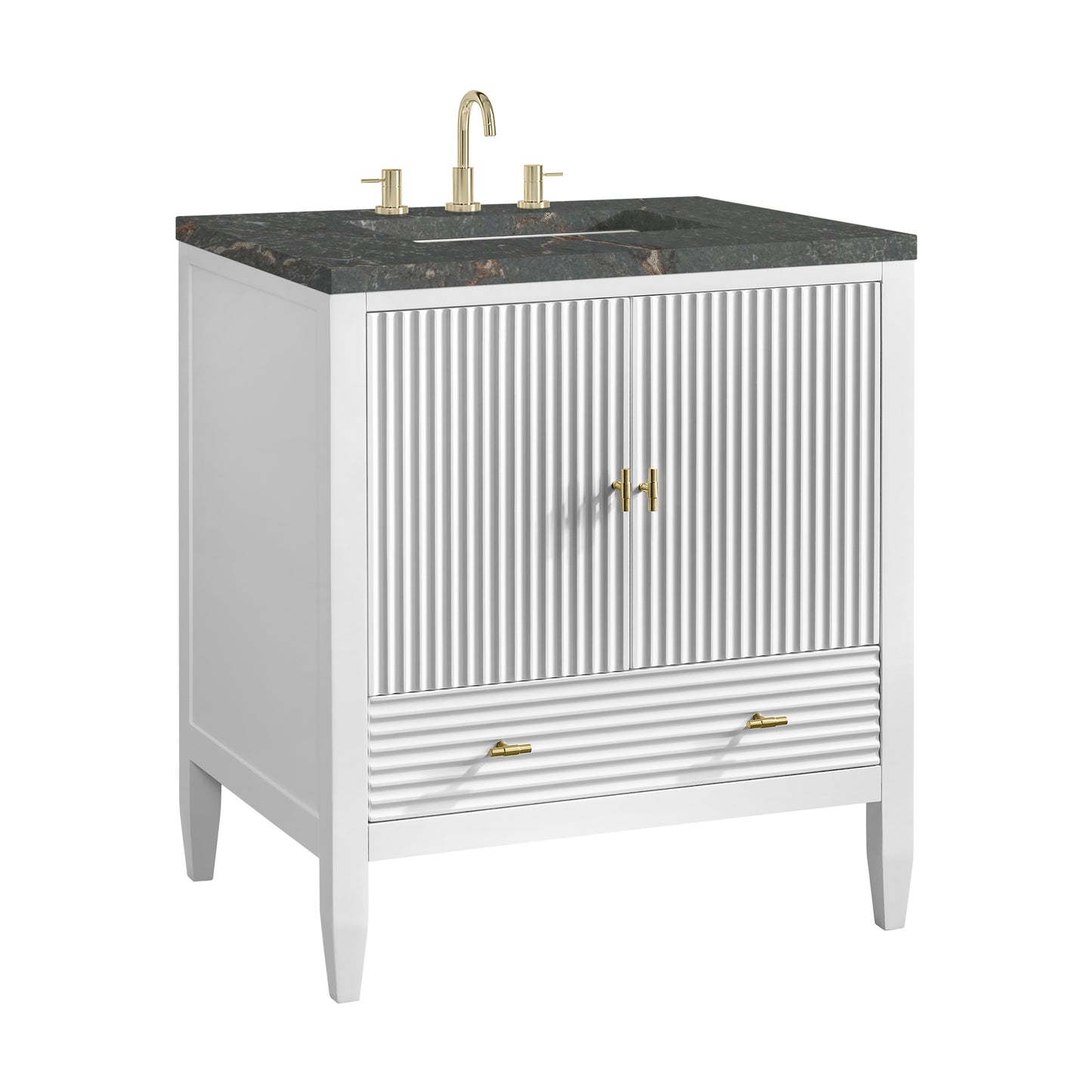 James Martin Myrrin 30" Single Vanity with 3 CM Countertop