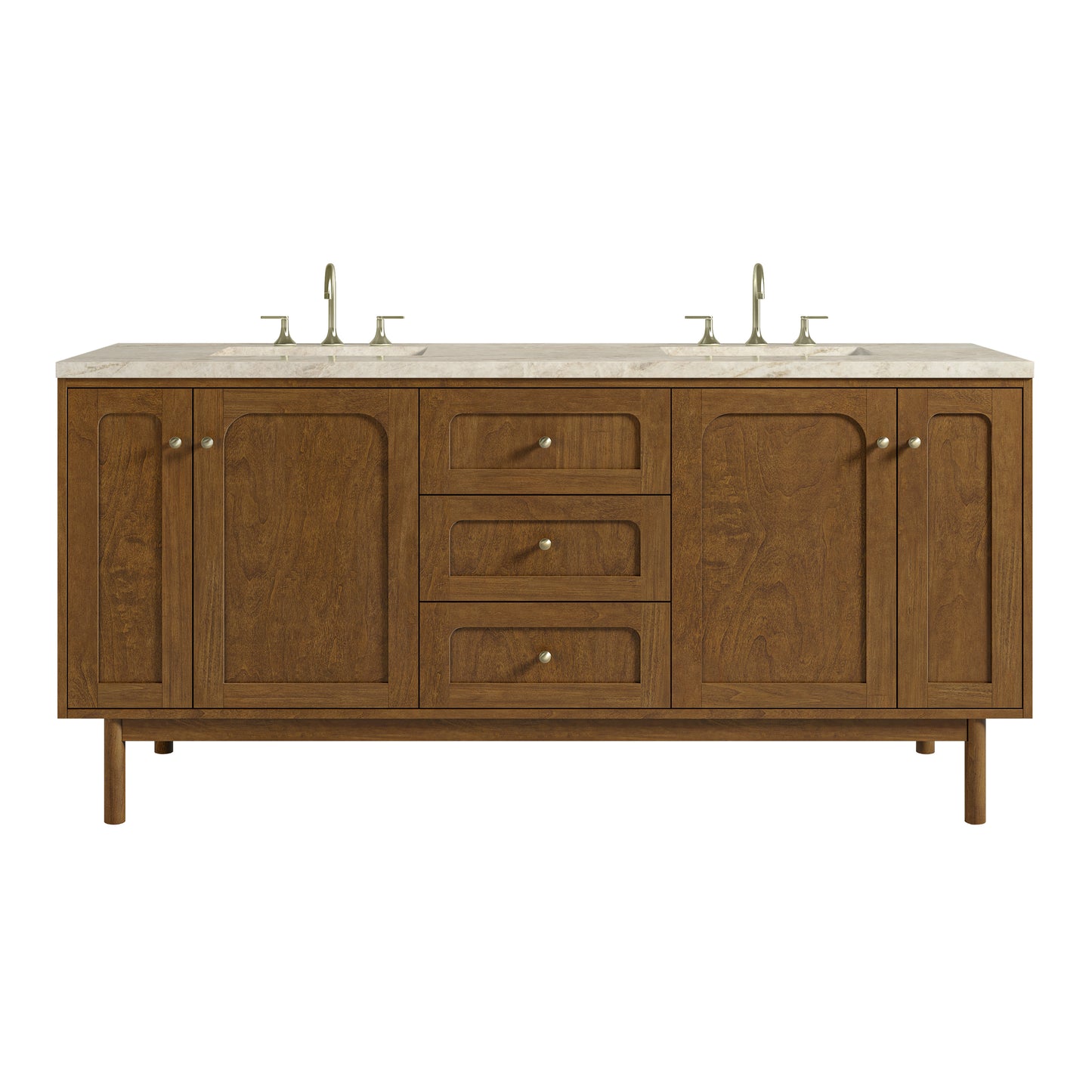 James Martin Laurent 72" Double Vanity with 3 CM Countertop