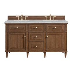 James Martin Lorelai 60" Double Vanity with 3 CM Countertop & FreePower Wireless Charger