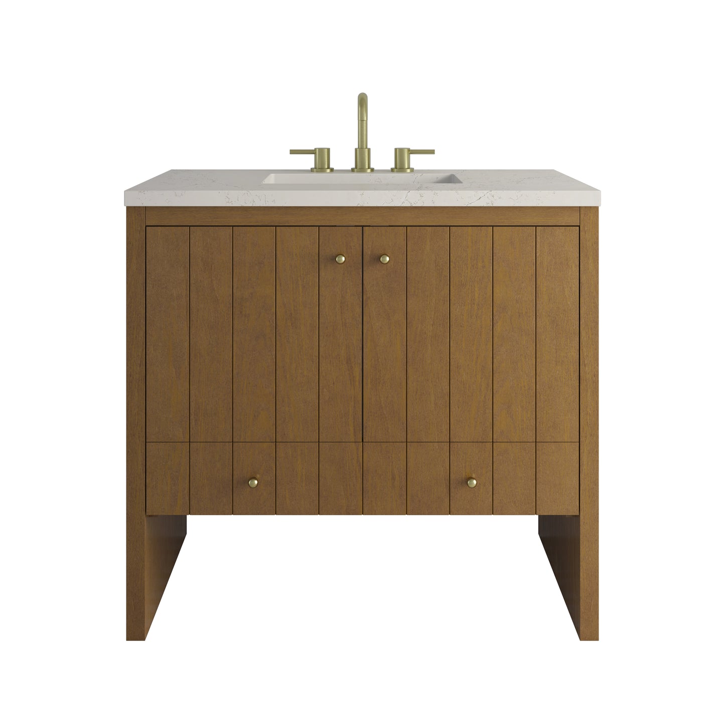 James Martin Hudson 36" Single Vanity with 3 CM Countertop