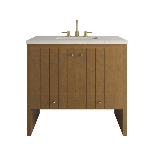 James Martin Hudson 36" Single Vanity with 3 CM Countertop