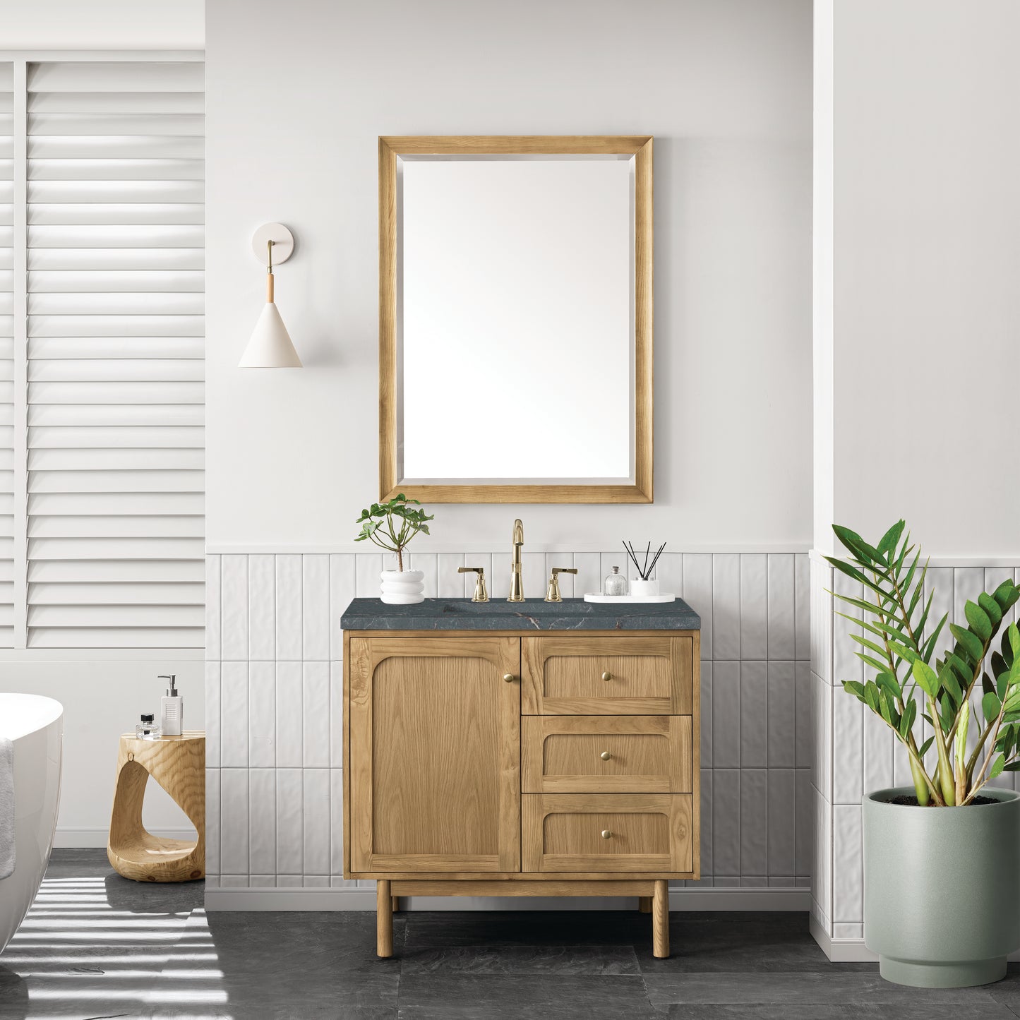 James Martin Laurent 36" Single Vanity with 3 CM Countertop