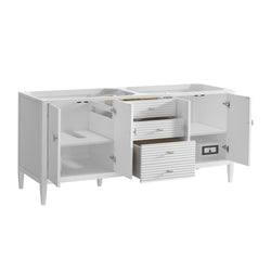 James Martin Myrrin 72" Double Vanity with 3 CM Countertop