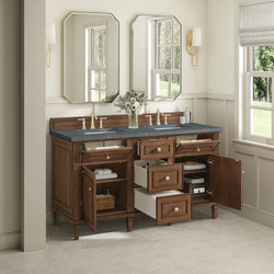 James Martin Lorelai 60" Double Vanity with 3 CM Countertop & FreePower Wireless Charger