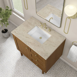 James Martin Laurent 36" Single Vanity with 3 CM Countertop
