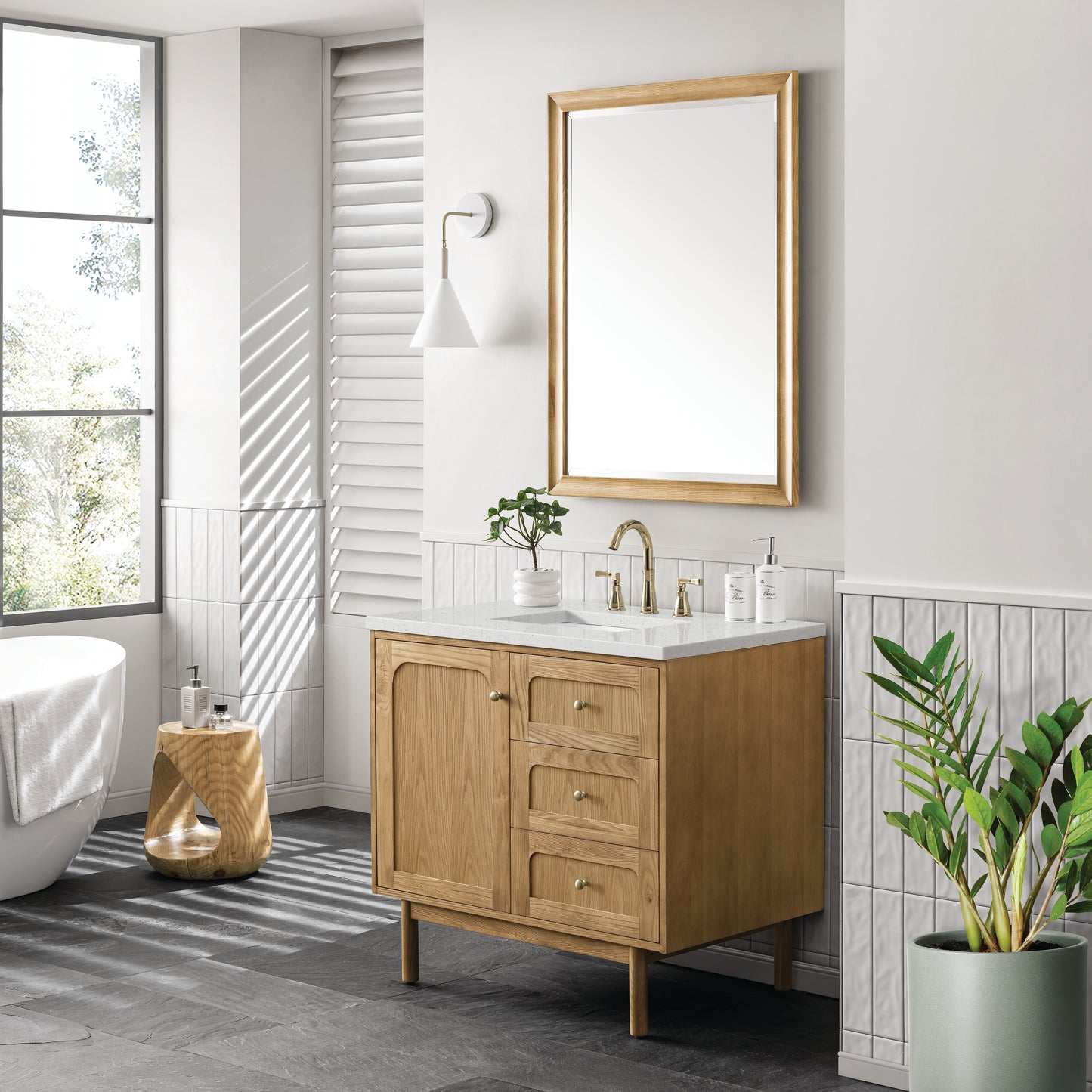 James Martin Laurent 36" Single Vanity with 3 CM Countertop