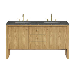 James Martin Hudson 60" Double Vanity with 3 CM Countertop