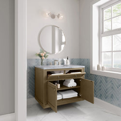 James Martin Chicago 36" Single Vanity with 3 CM Countertop