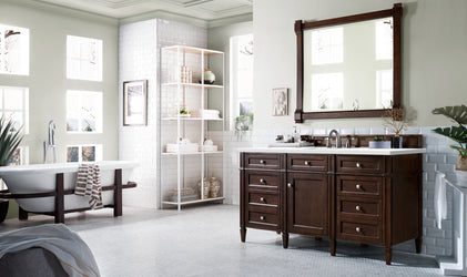 James Martin Brittany 60" Single Vanity with 3 CM Countertop