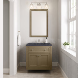 James Martin Chicago 30" Single Vanity with 3 CM Countertop
