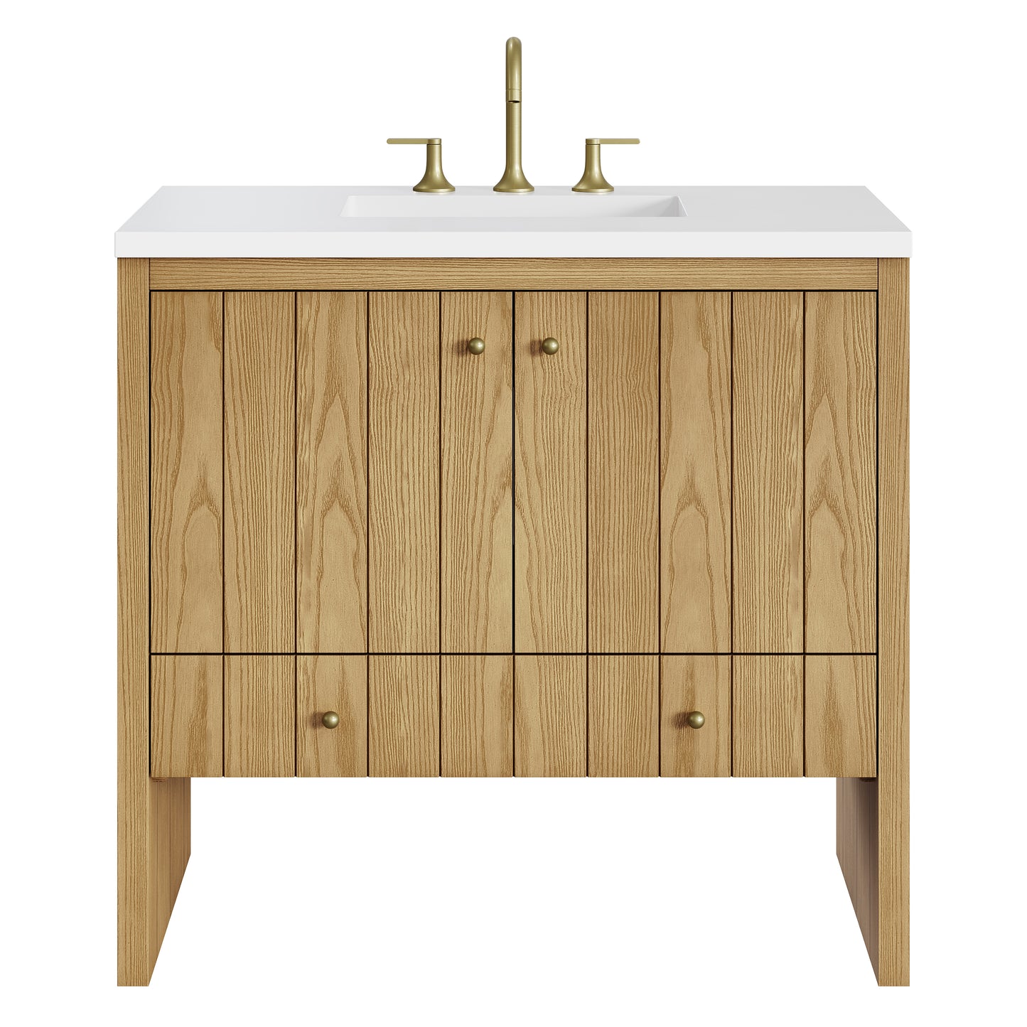 James Martin Hudson 36" Single Vanity with 3 CM Countertop