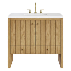 James Martin Hudson 36" Single Vanity with 3 CM Countertop