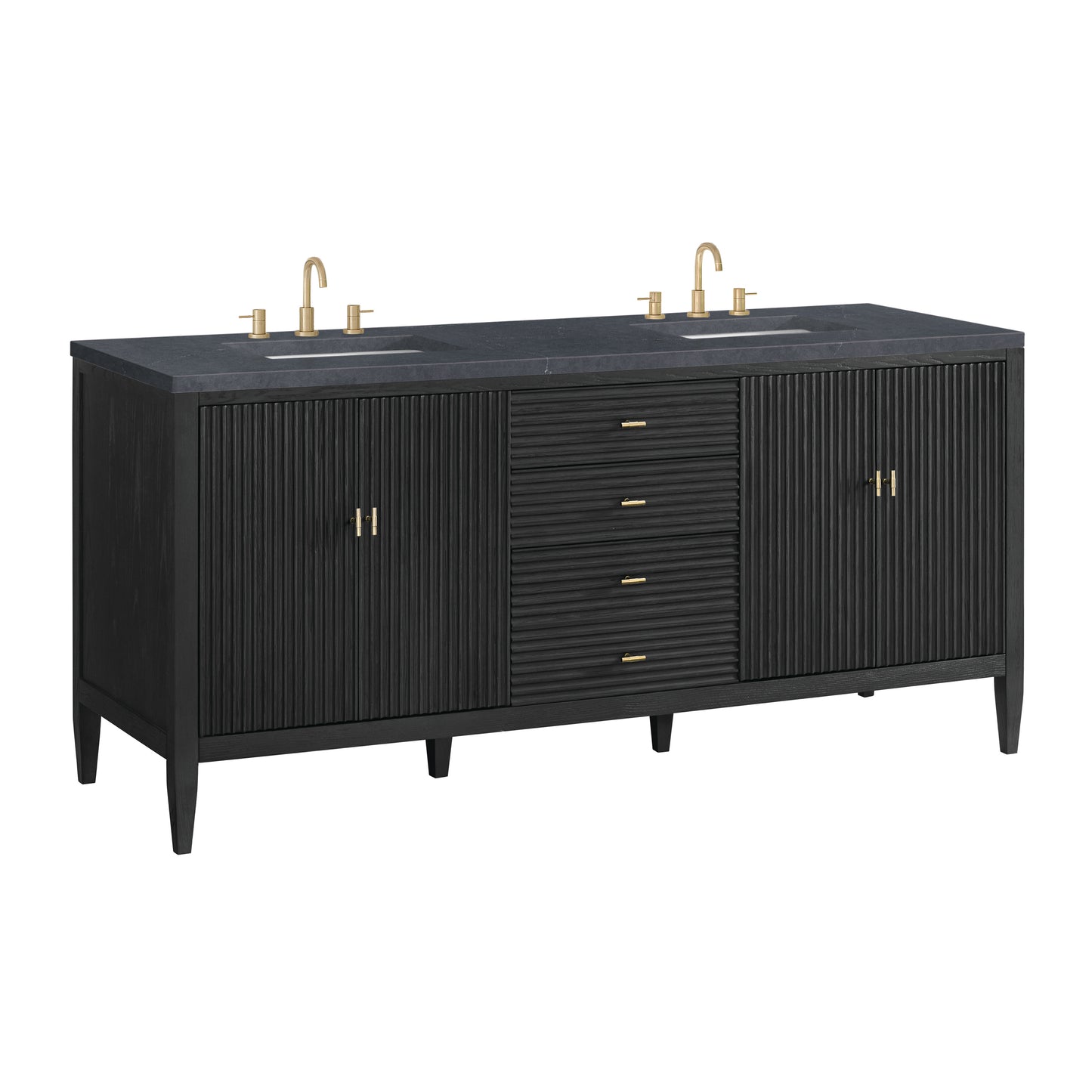 James Martin Myrrin 72" Double Vanity with 3 CM Countertop