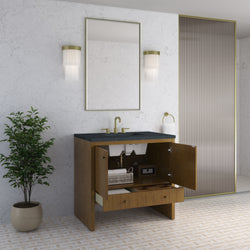 James Martin Hudson 36" Single Vanity with 3 CM Countertop