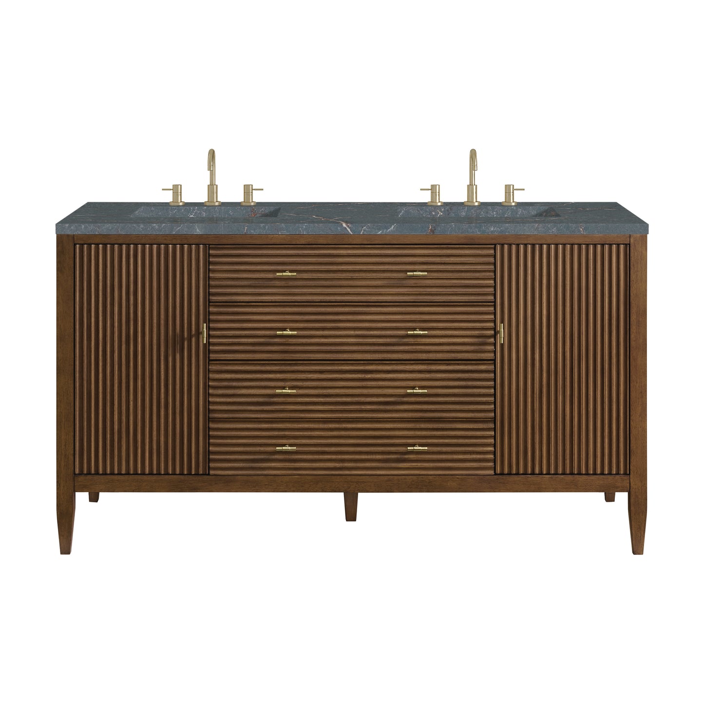 James Martin Myrrin 60" Double Vanity with 3 CM Countertop