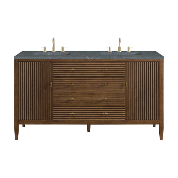 James Martin Myrrin 60" Double Vanity with 3 CM Countertop