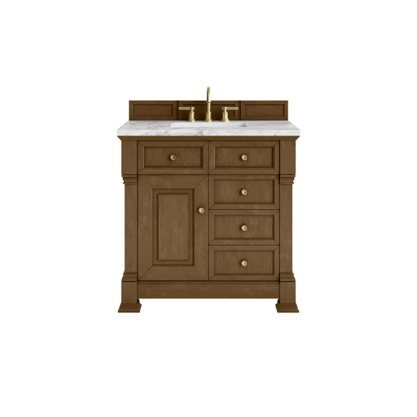 James Martin Brookfield 36" Single Vanity with 3 CM Countertop - Luxe Bathroom Vanities
