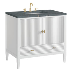 James Martin Myrrin 36" Single Vanity with 3 CM Countertop