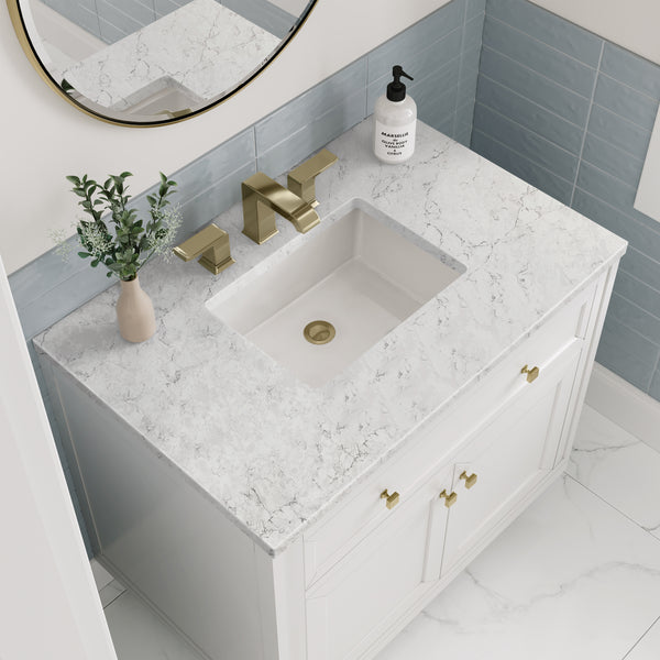James Martin Chicago 36" Single Vanity with 3 CM Countertop