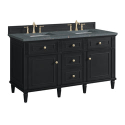 James Martin Lorelai 60" Double Vanity with 3 CM Countertop & FreePower Wireless Charger