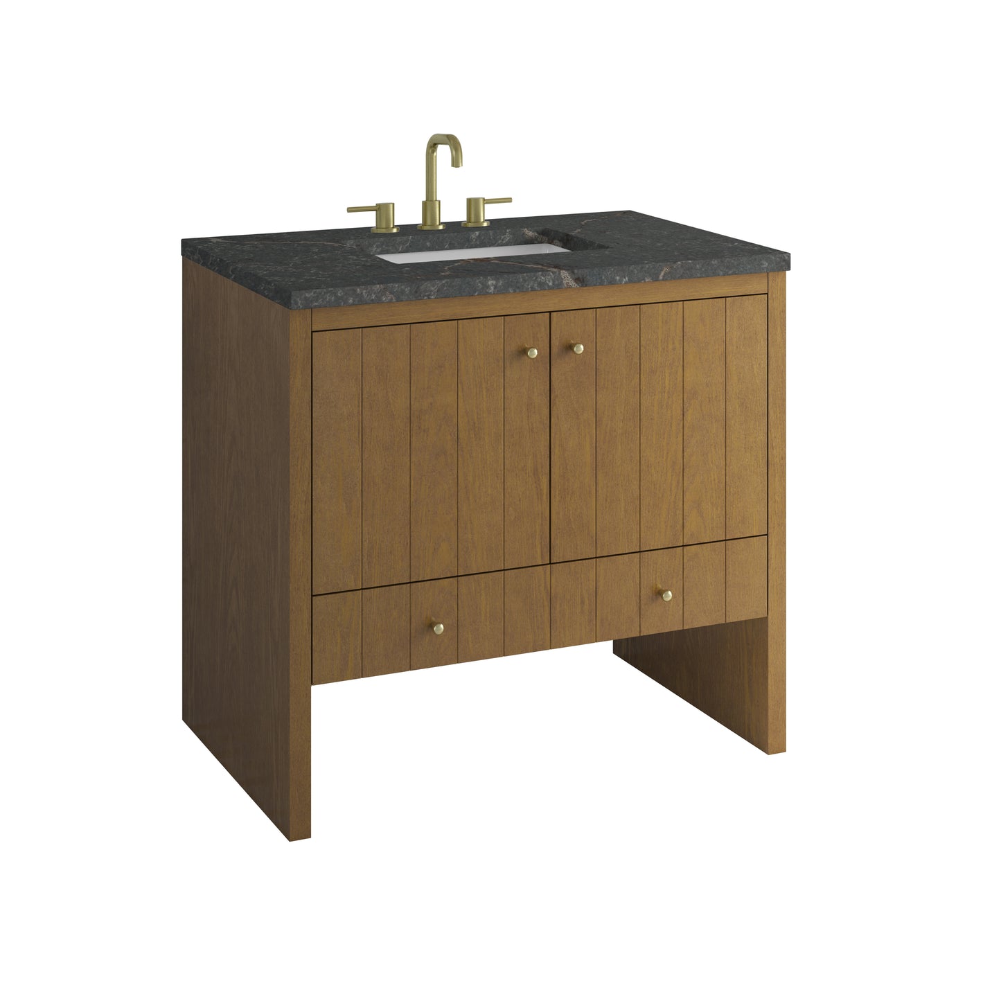 James Martin Hudson 36" Single Vanity with 3 CM Countertop