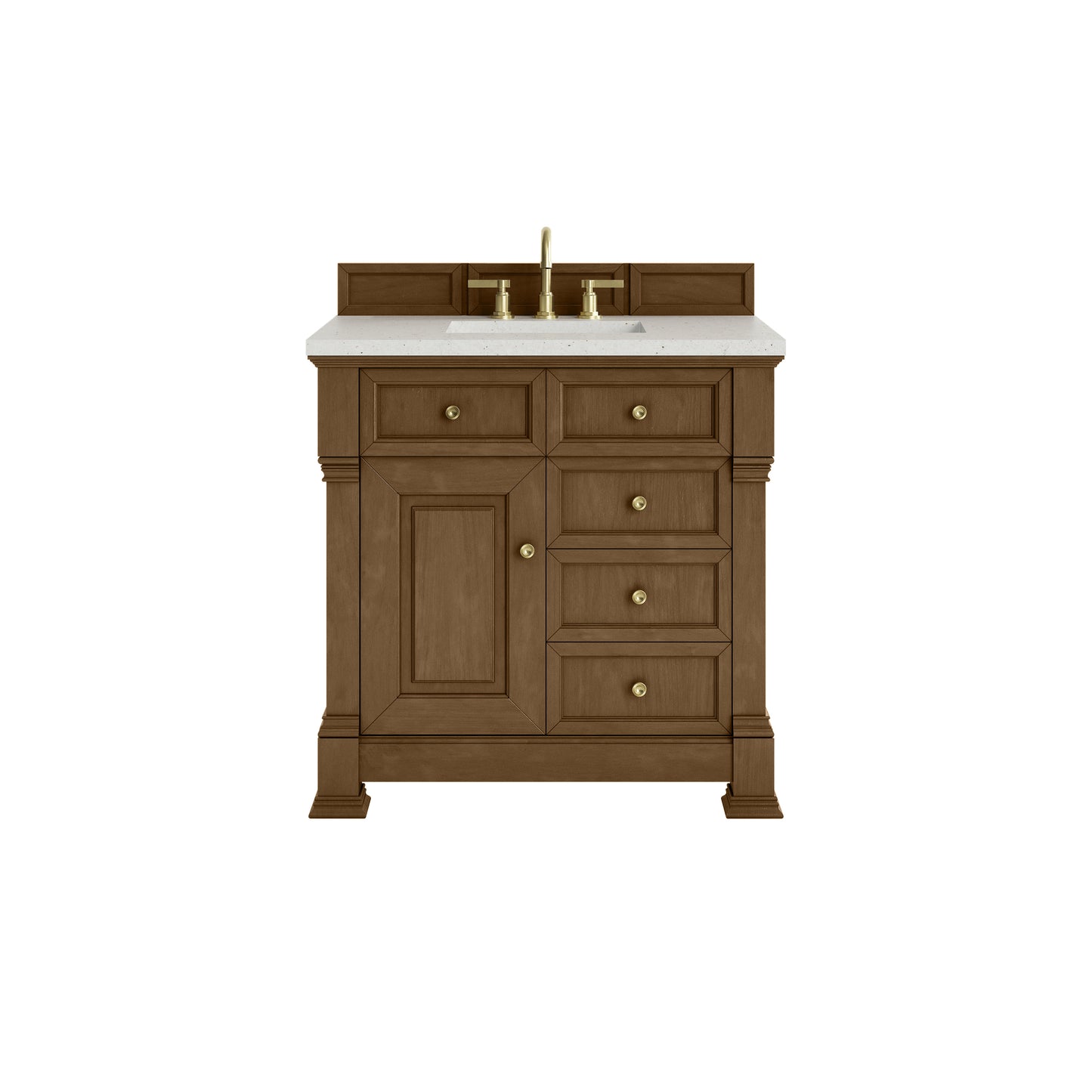 James Martin Brookfield 36" Single Vanity with 3 CM Countertop - Luxe Bathroom Vanities