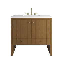 James Martin Hudson 36" Single Vanity with 3 CM Countertop