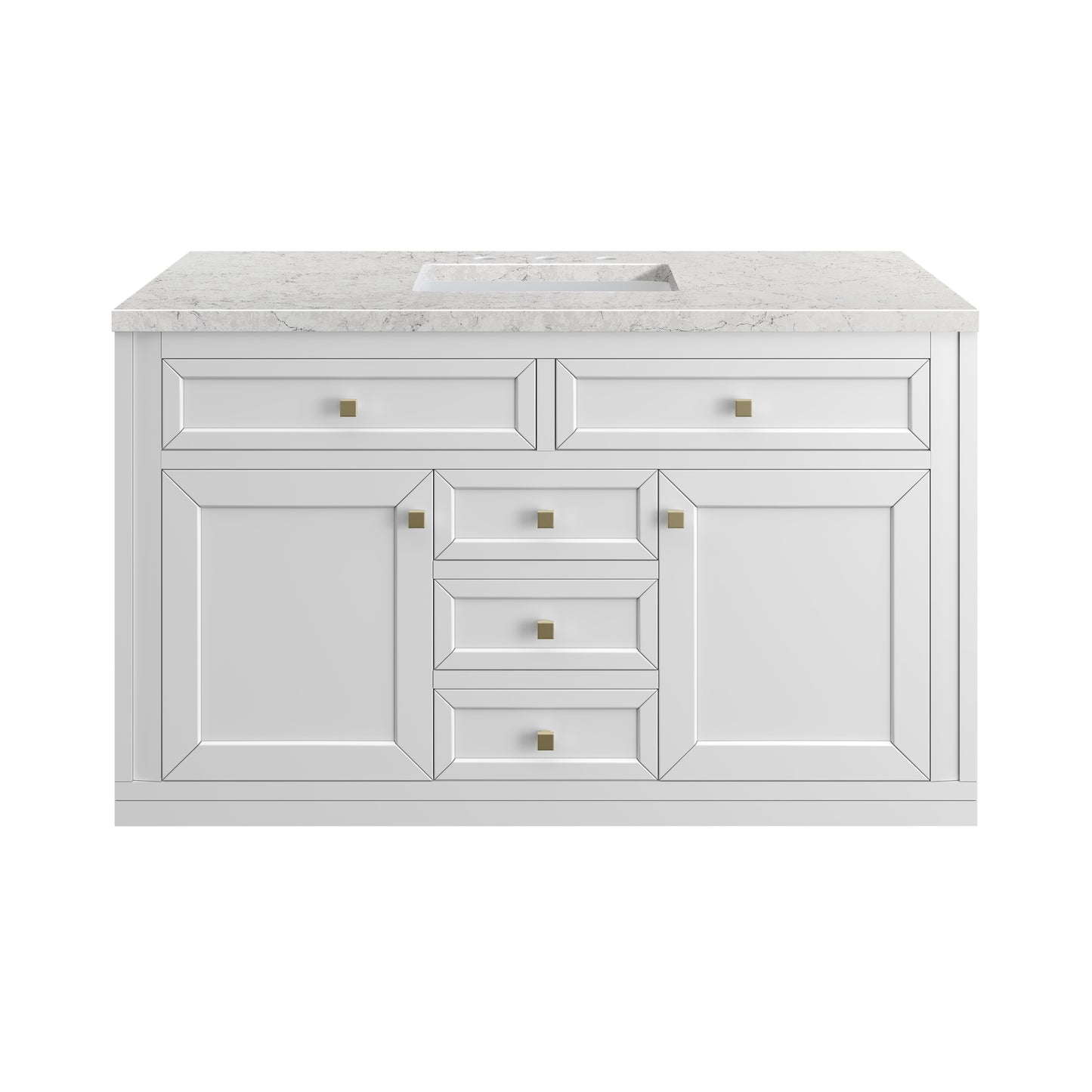 James Martin Chicago 48" Single Vanity with 3 CM Countertop